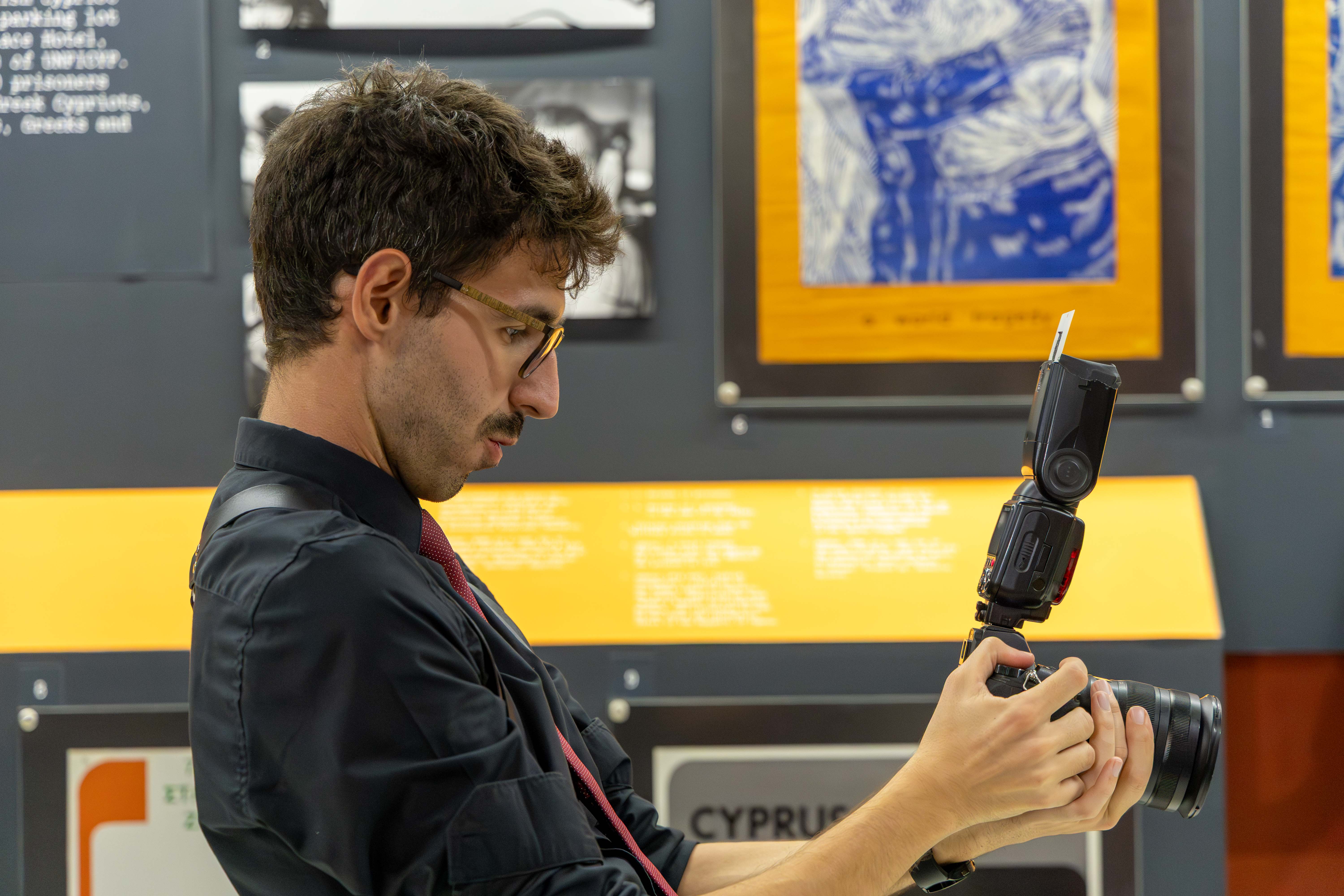 Ο Ευάγγελος Γκικόπουλος μέσα από τον φακό της Χριστιάννας Γέρου